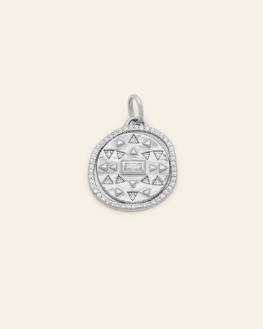 Karma Medallion - Sterling Silver