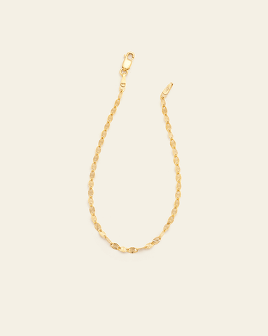 Stella Chain Bracelet - Gold Vermeil