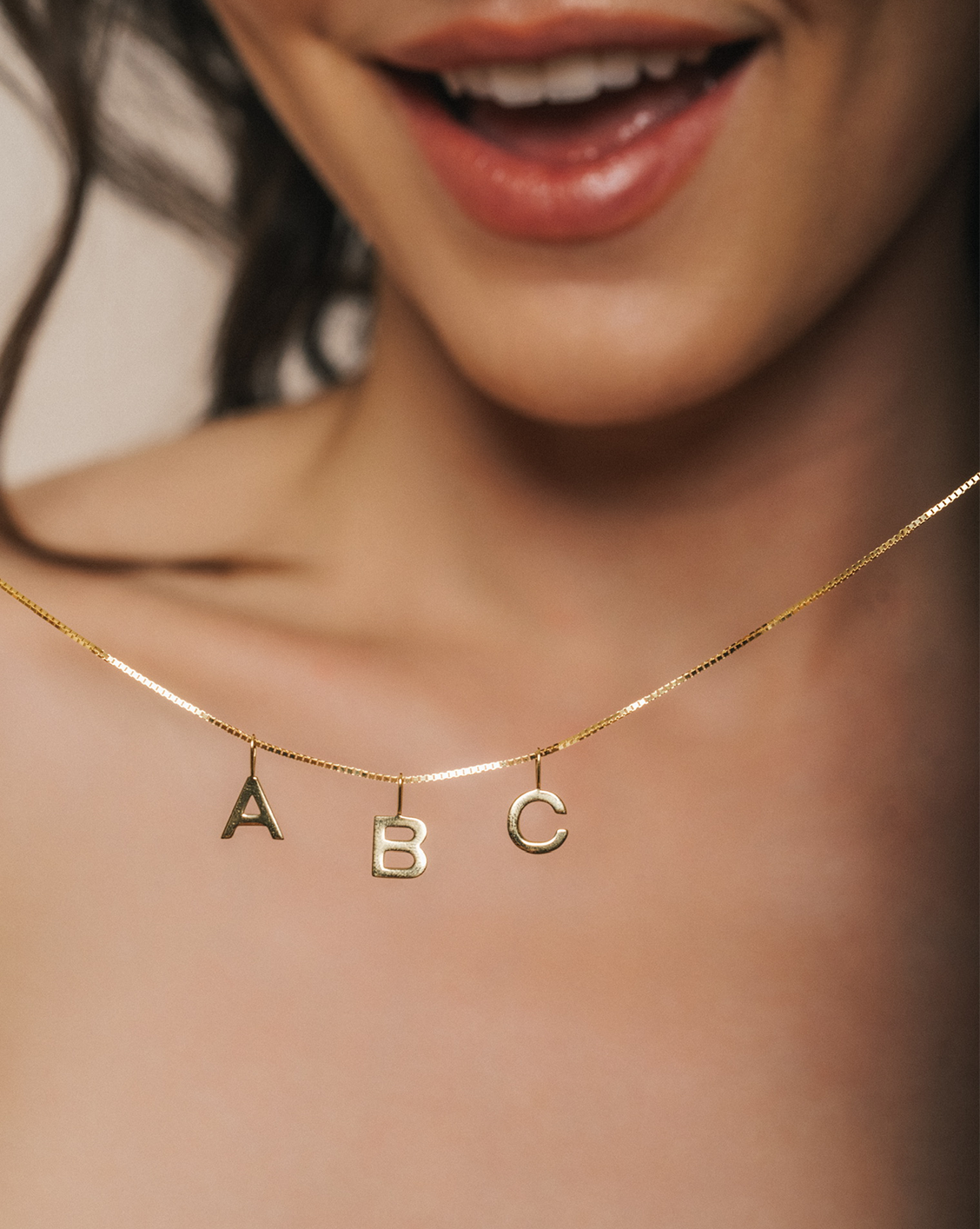 Style Spotlight: Solid Gold Initial Pendants