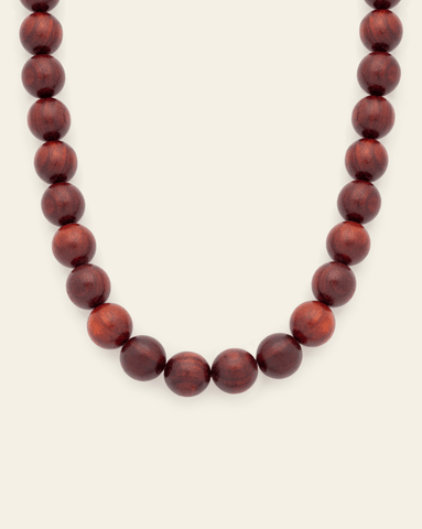 Hero Image of the 18mm Medium Boulé Necklace on a white background.