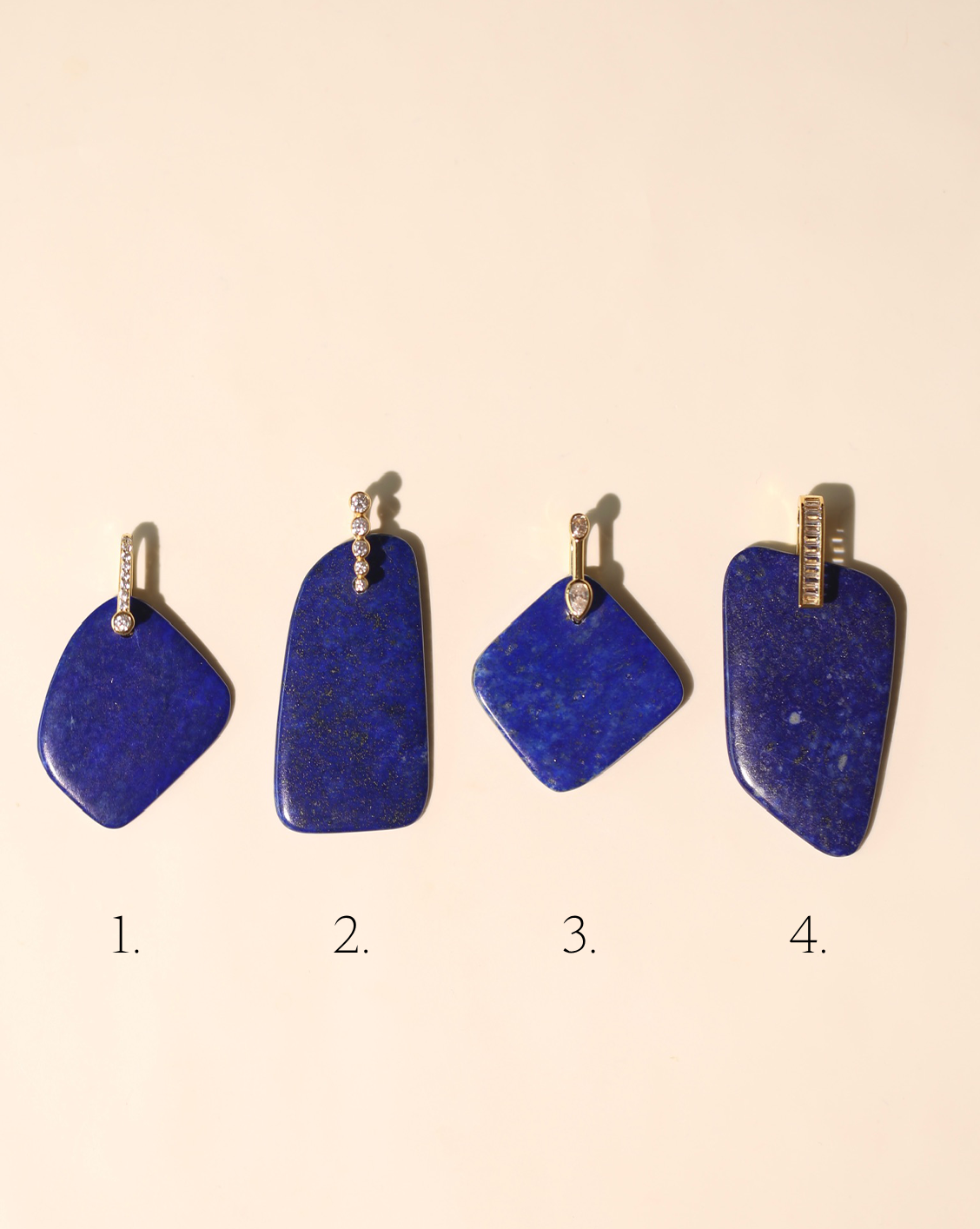 Stone Pendant - Lapis/Group 1