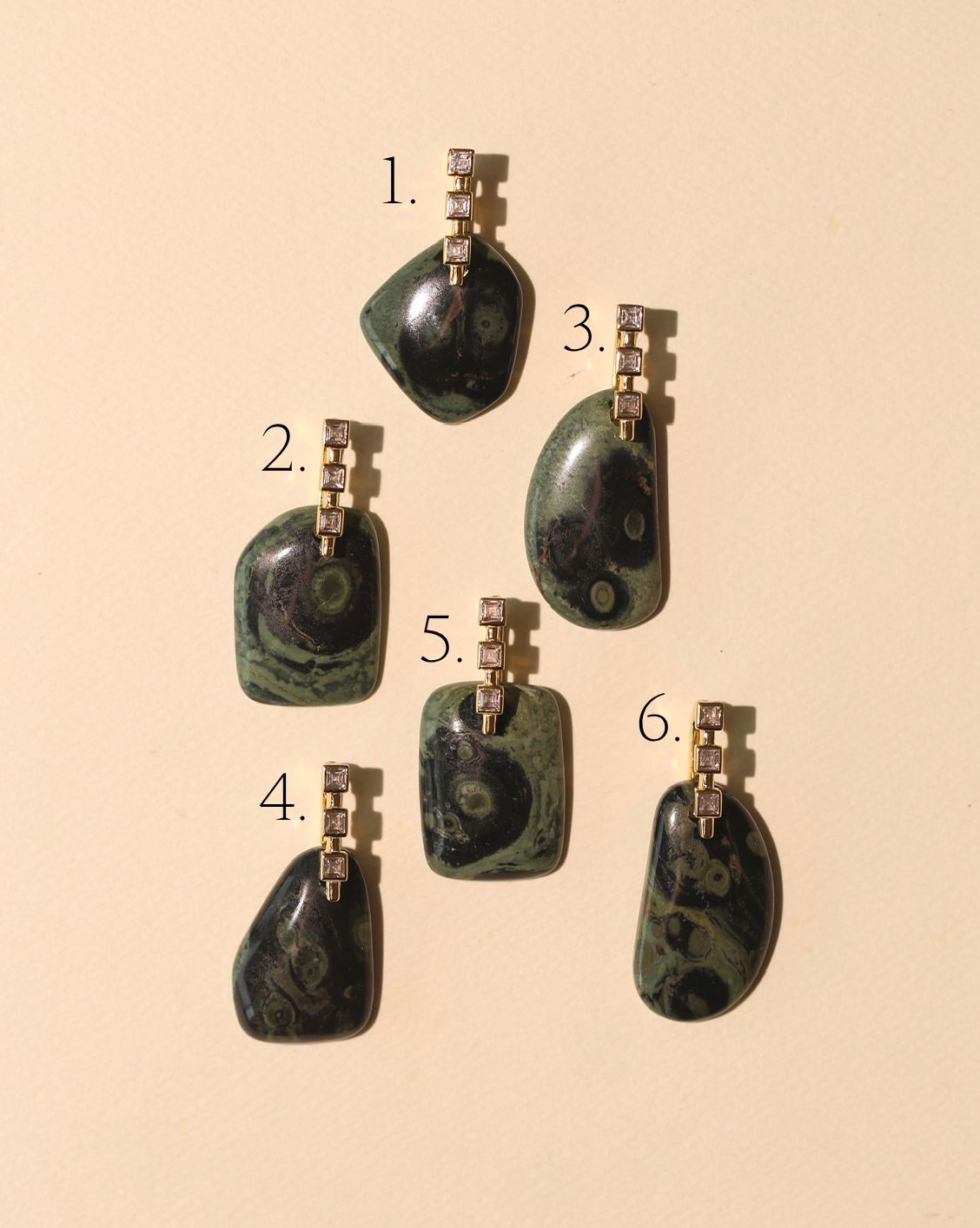 Stone Pendant - Nebula Jasper/Group 1