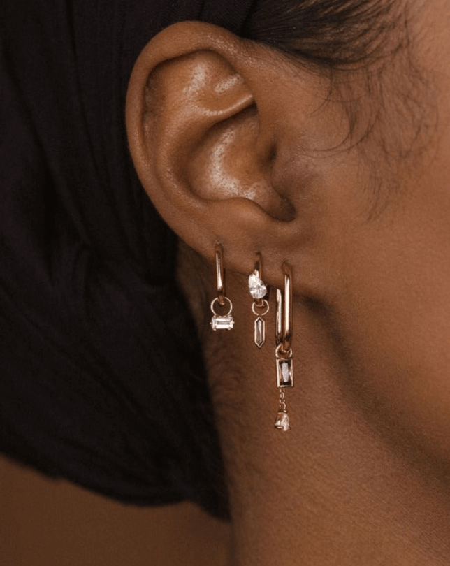 Eris Earring Charm - Gold Vermeil/Iris