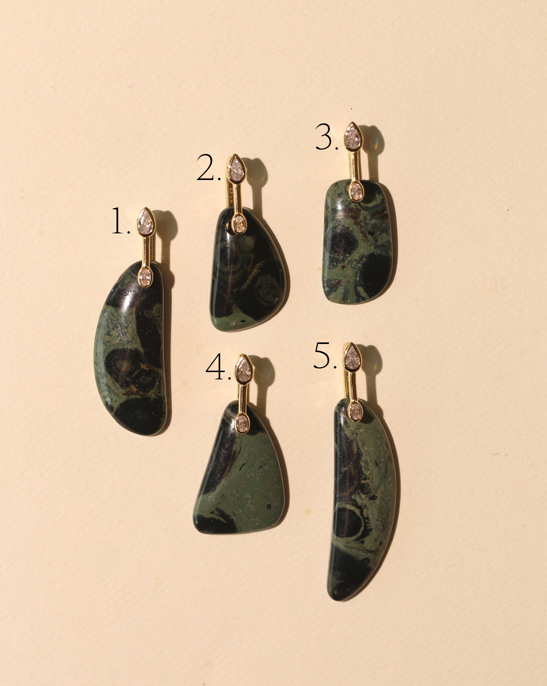 Stone Pendant - Nebula Jasper/Group 3
