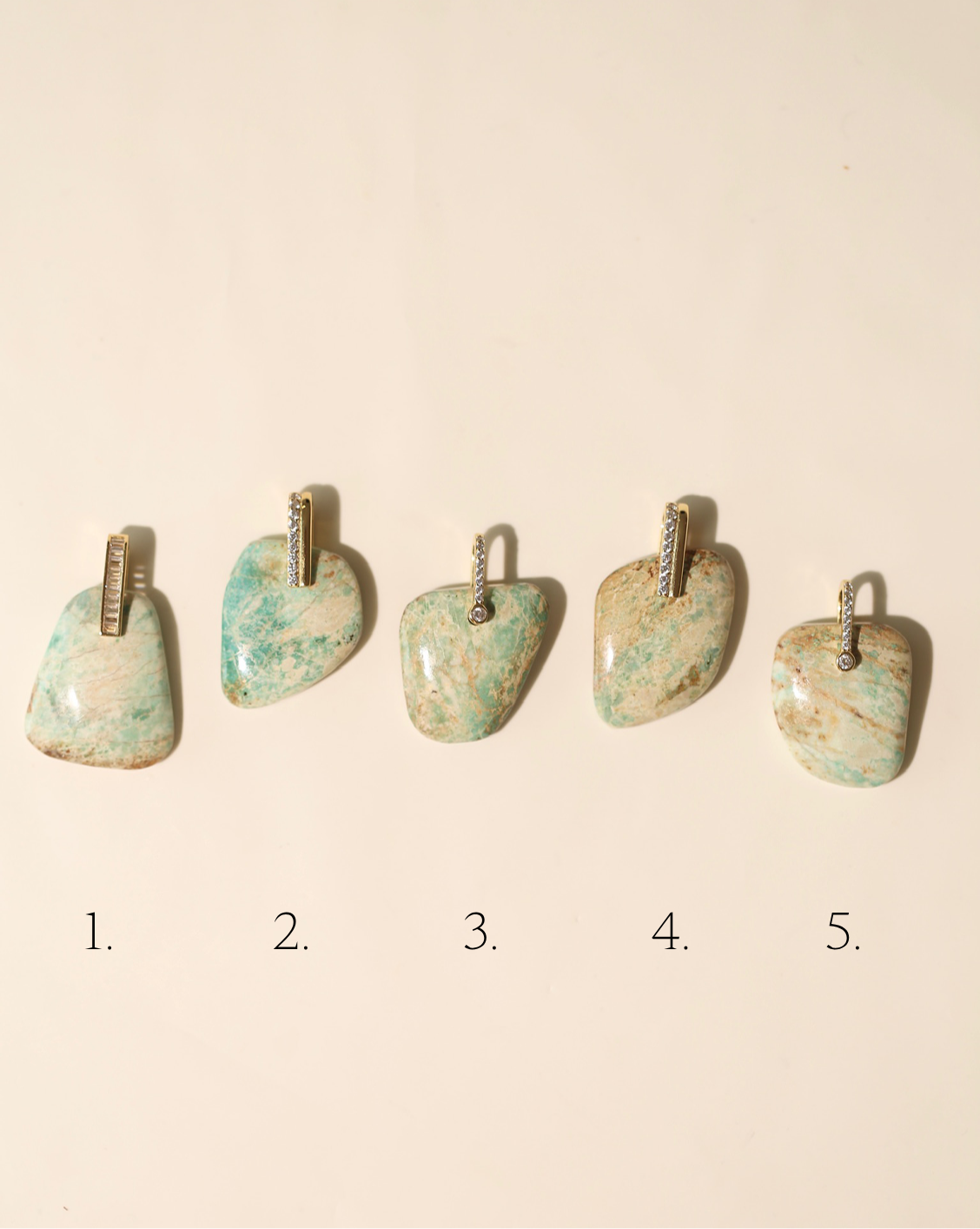 Stone Pendant - Amazonite/Group 1