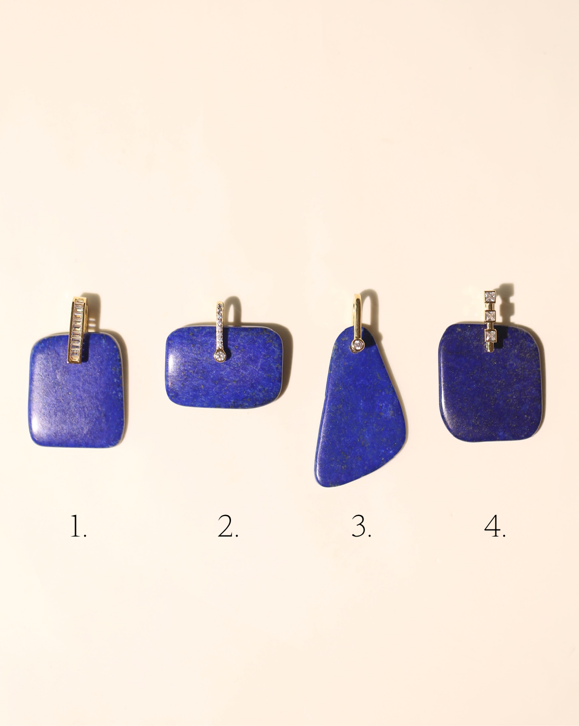 Stone Pendant - Lapis/Group 2
