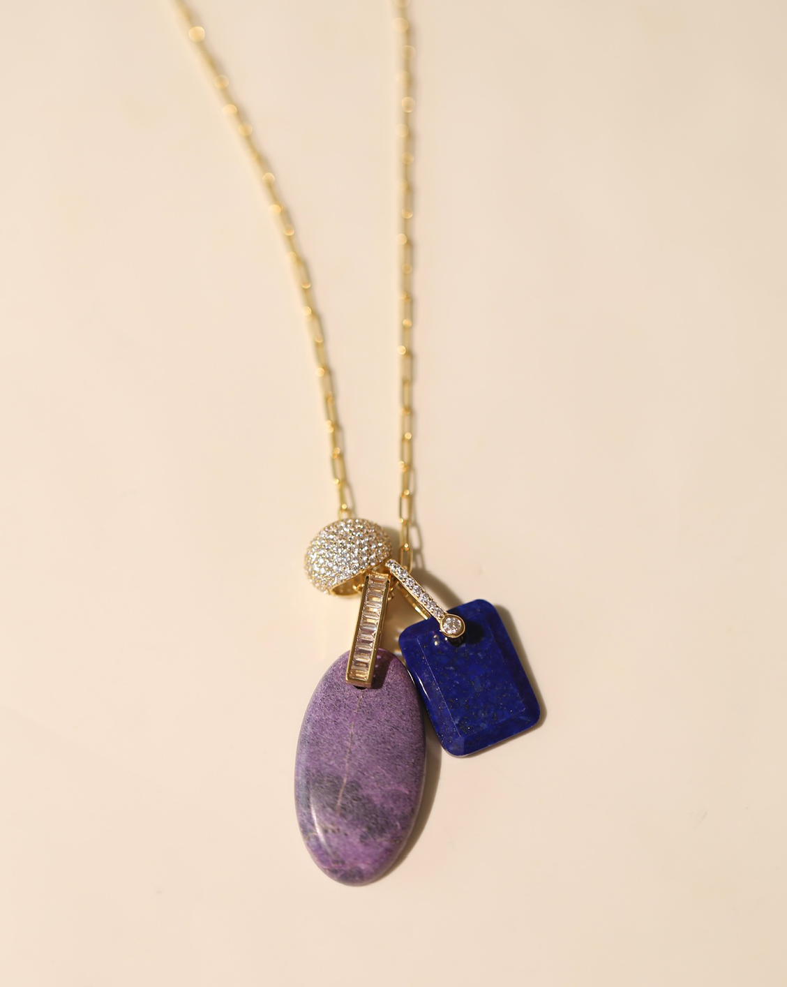 OOAK Necklace - Stichtite #1