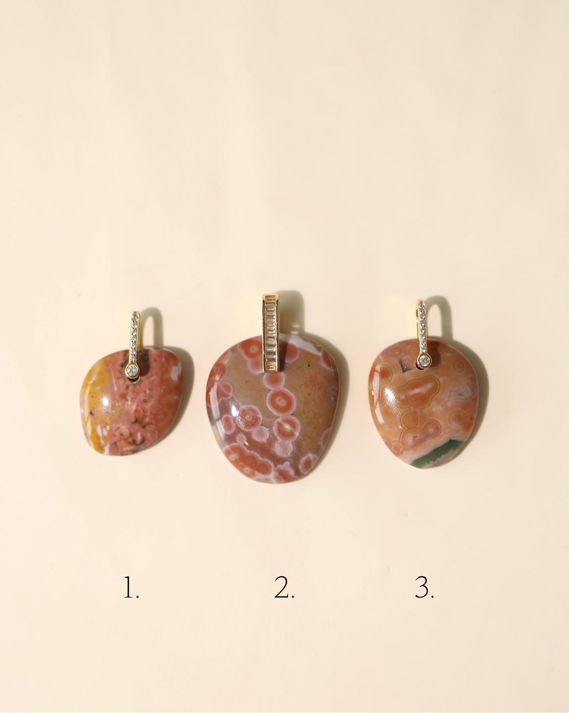 Stone Pendant - Ocean Jasper/Group 11