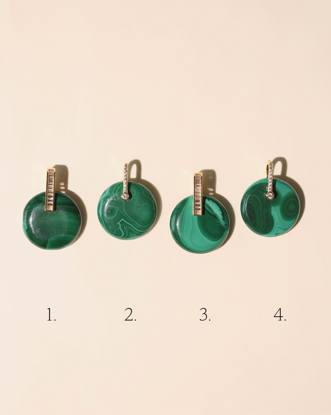 Stone Pendant - Malachite/Group 1