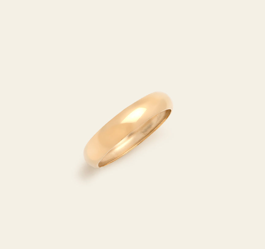 4mm Classic Band - 14k Gold