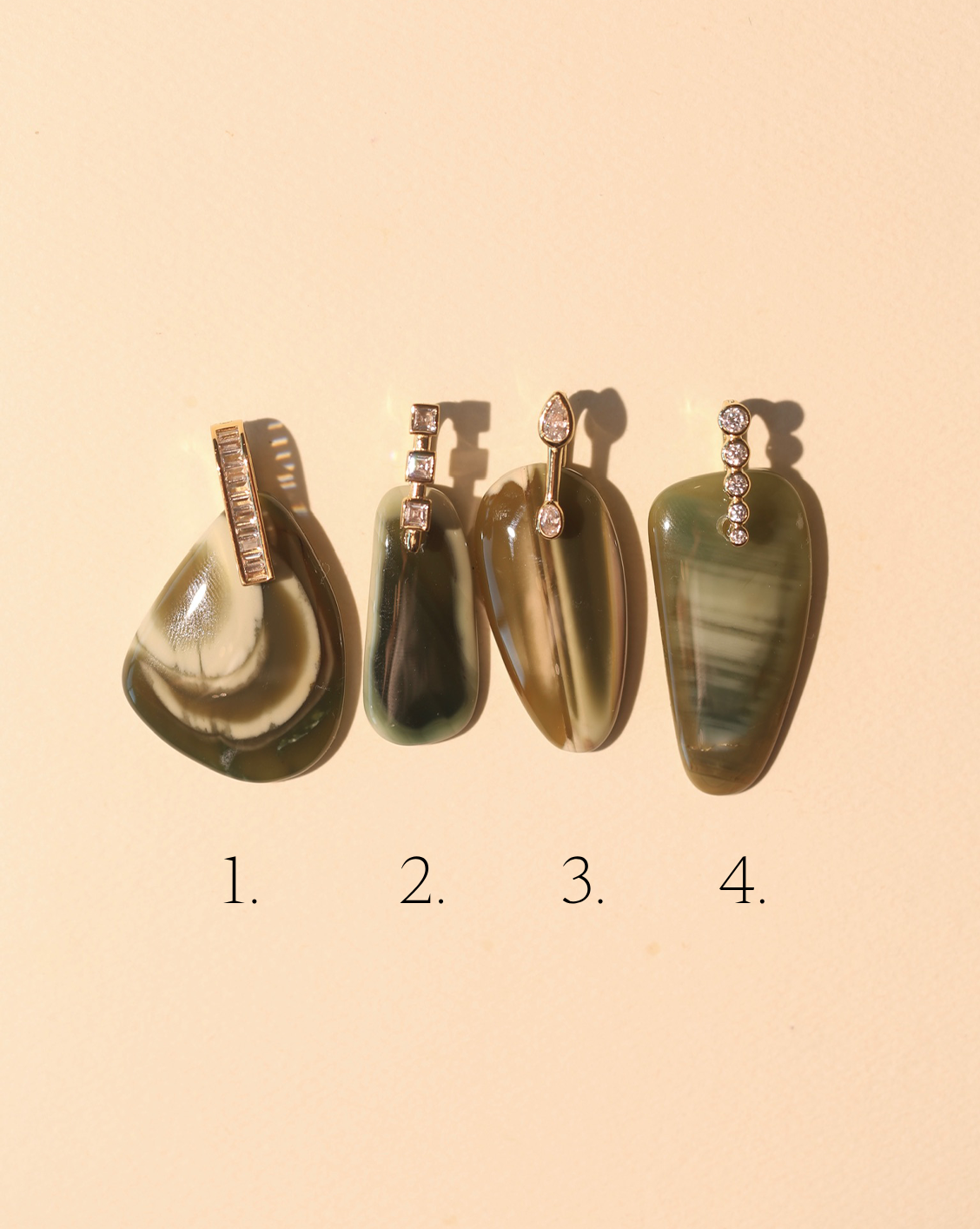 Stone Pendant - Imperial Jasper/Group 19