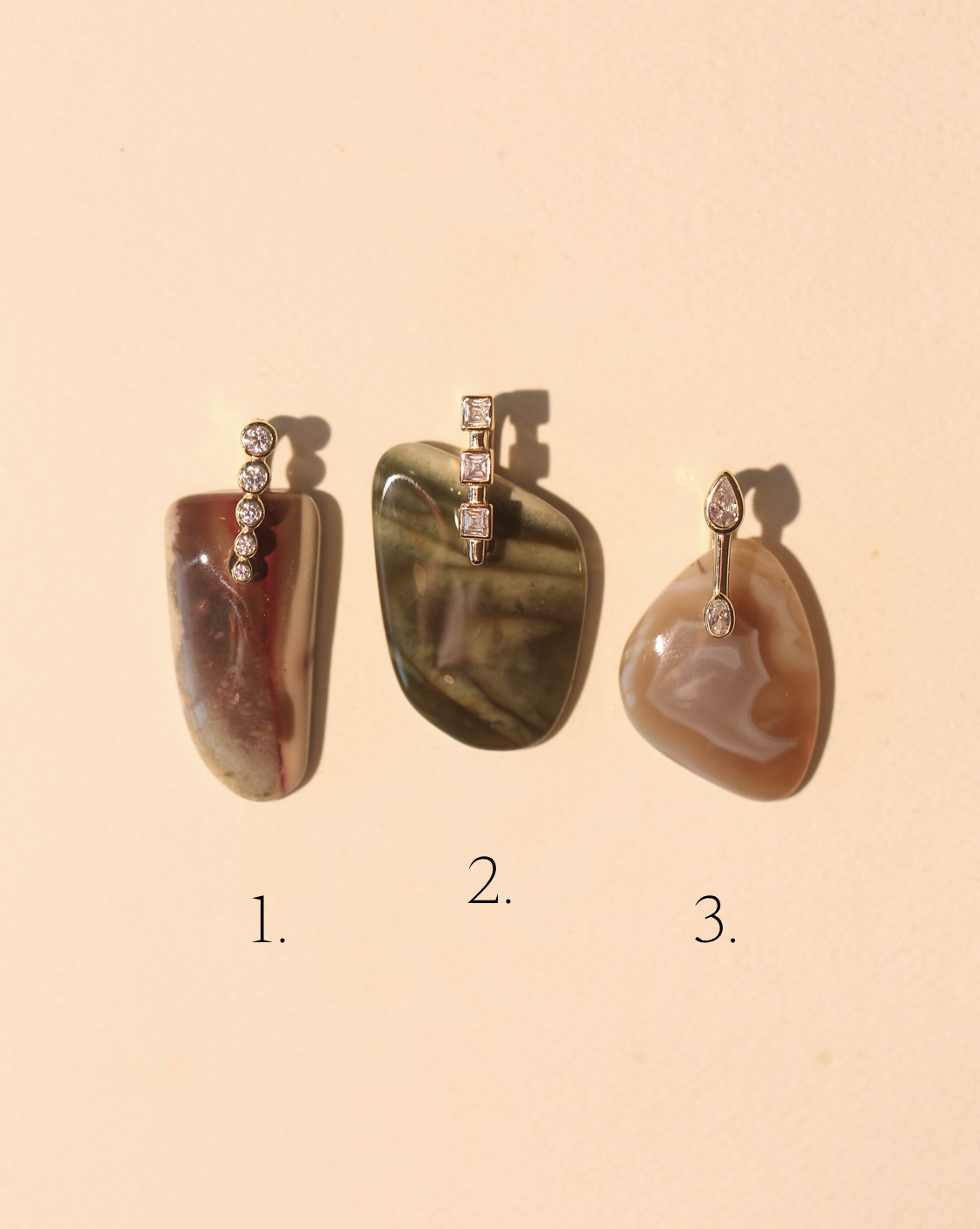 Stone Pendant - Imperial Jasper/Group 21