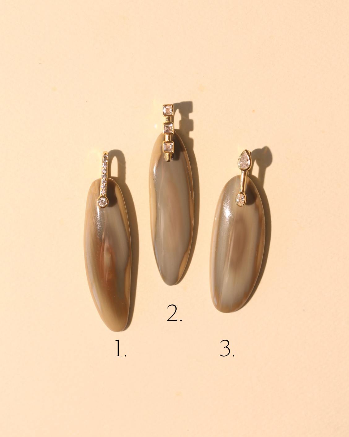 Stone Pendant - Imperial Jasper/Group 22