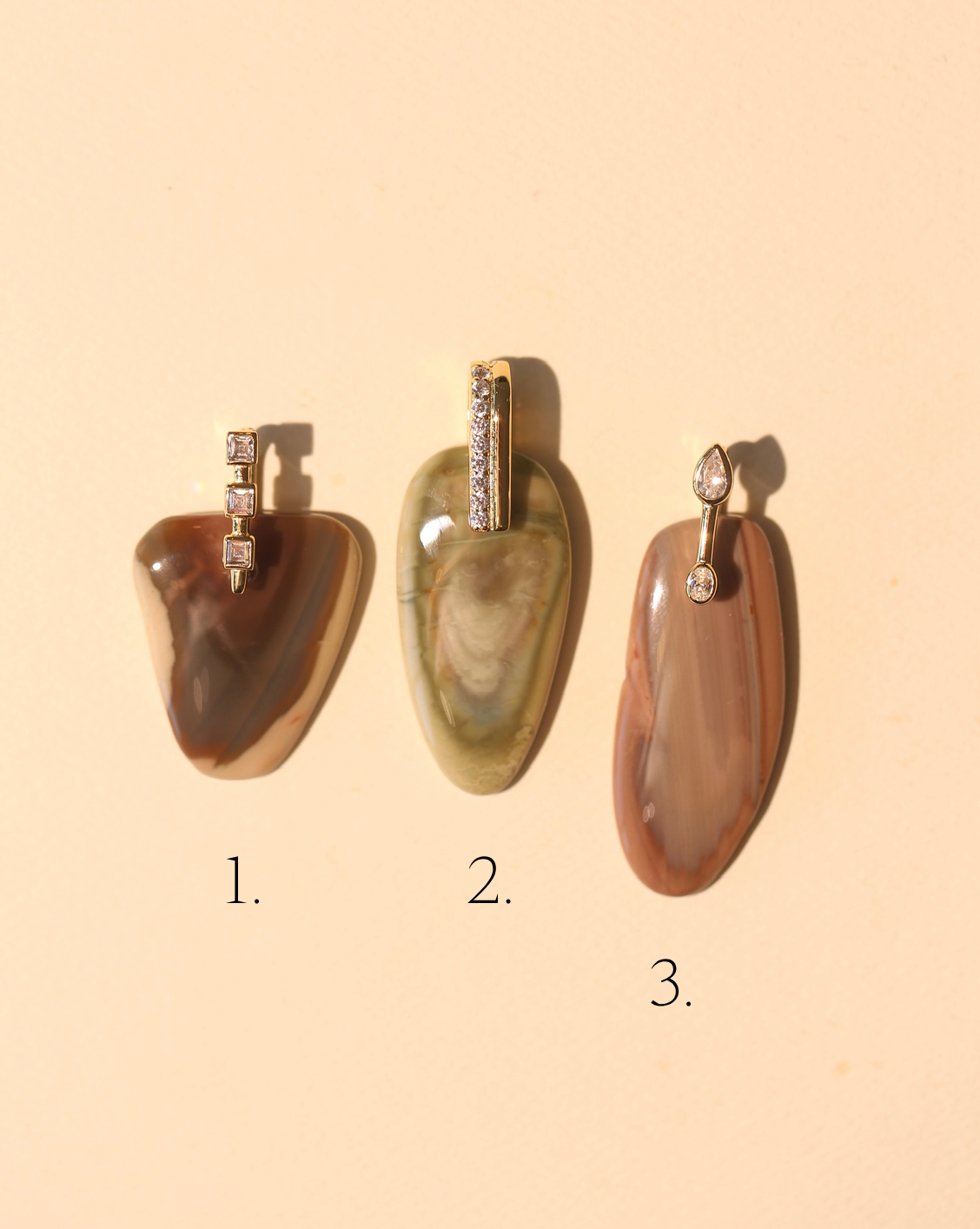 Stone Pendant - Imperial Jasper/Group 23