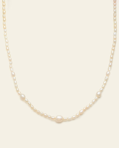 Amavi Pearl Necklace - Gold Vermeil