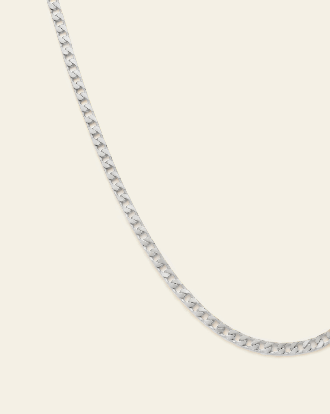 Curb Chain Sterling Silver Products Melanie Auld Jewelry