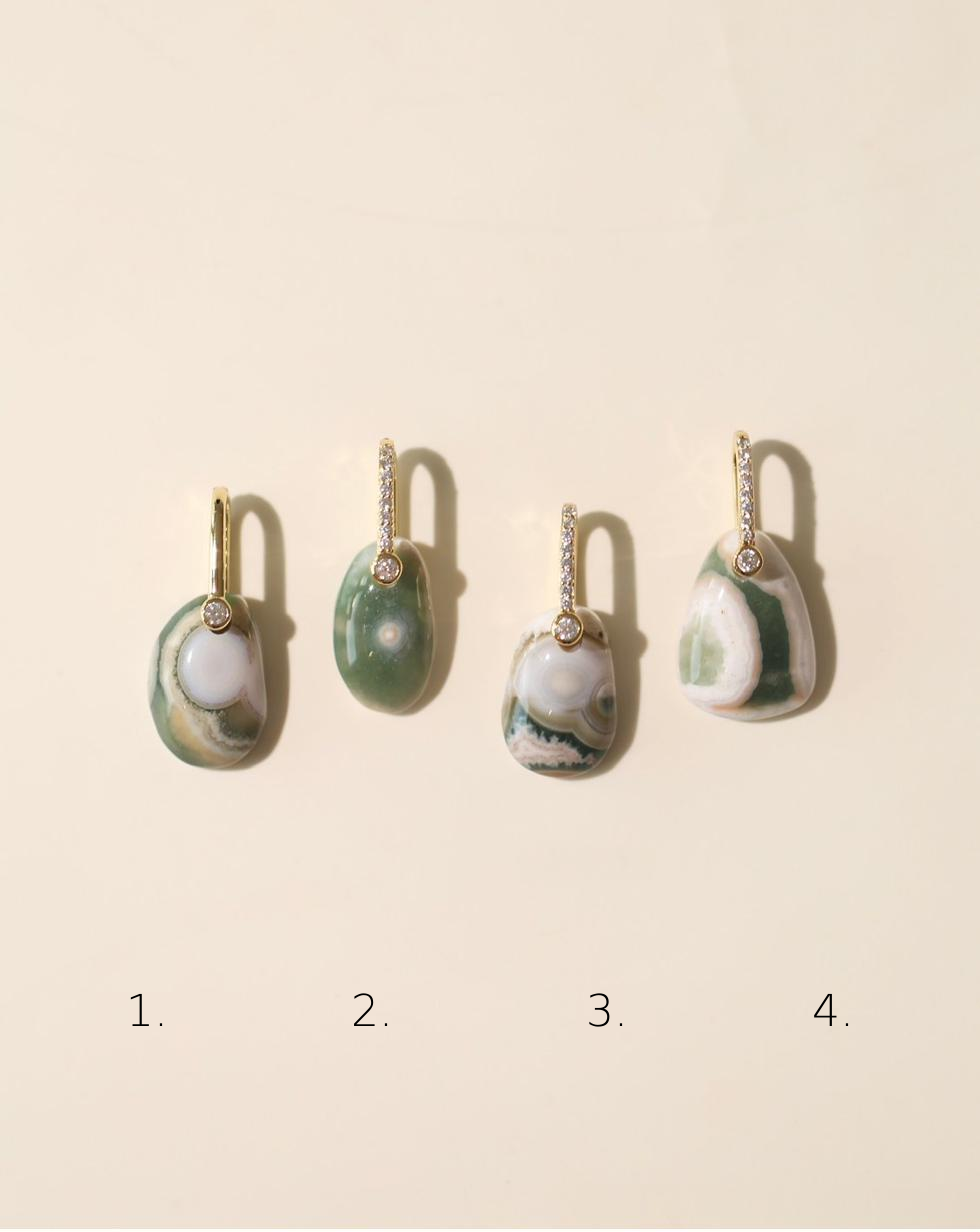 Essential Stone Pendant - Ocean Jasper/Group 16