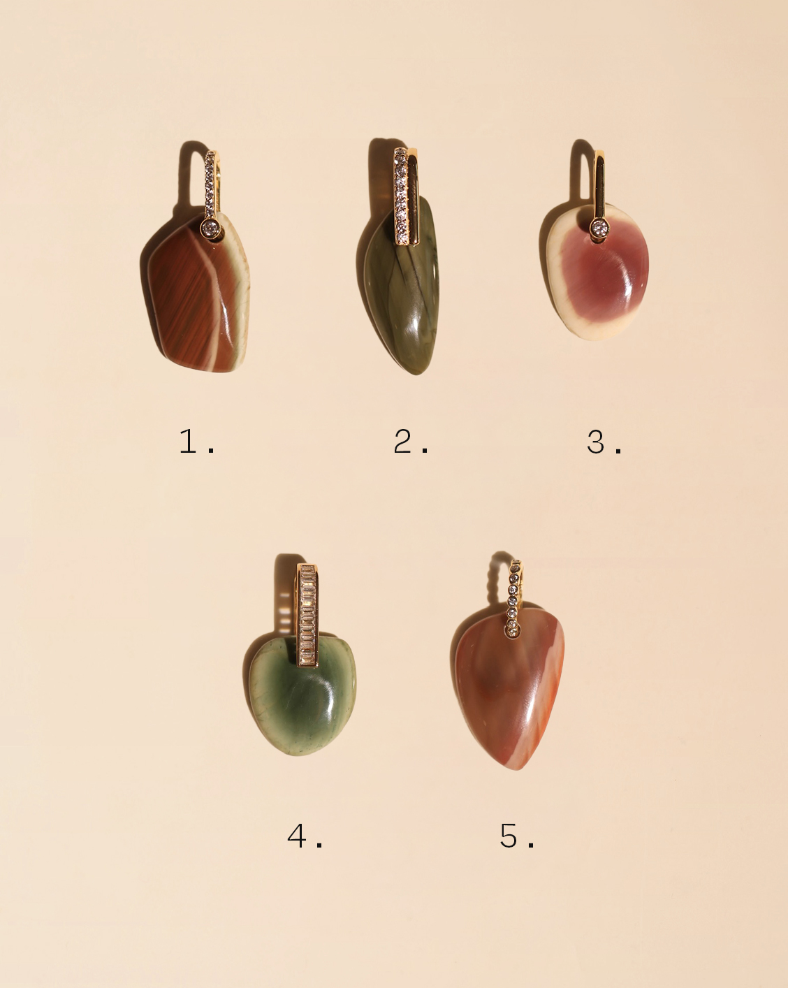 Essential Stone Pendant - Imperial Jasper/Group 6