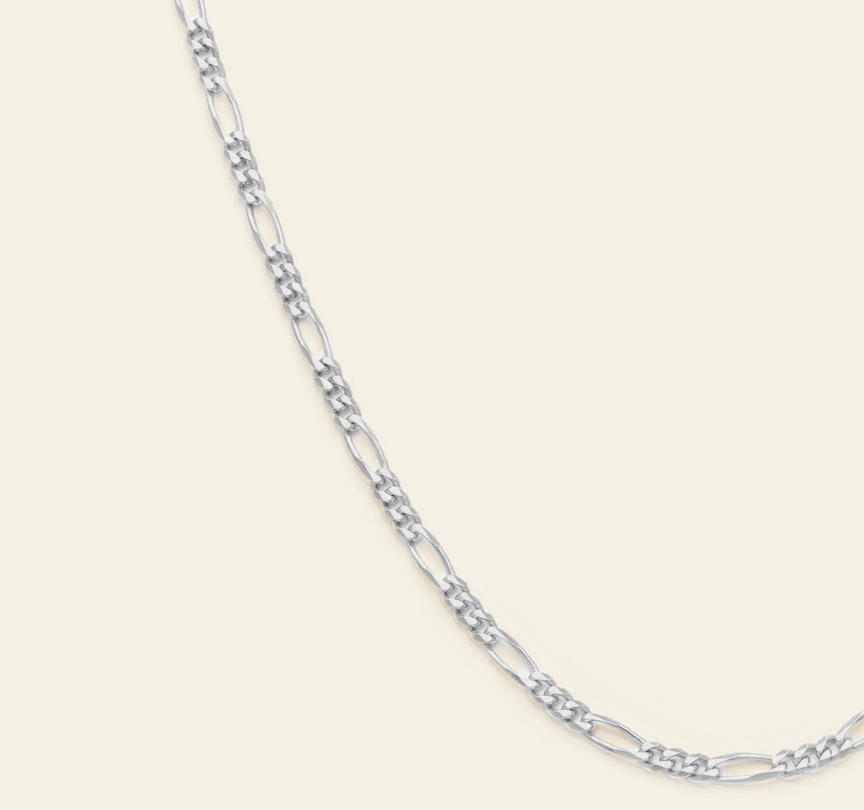 Figaro Chain - Sterling Silver