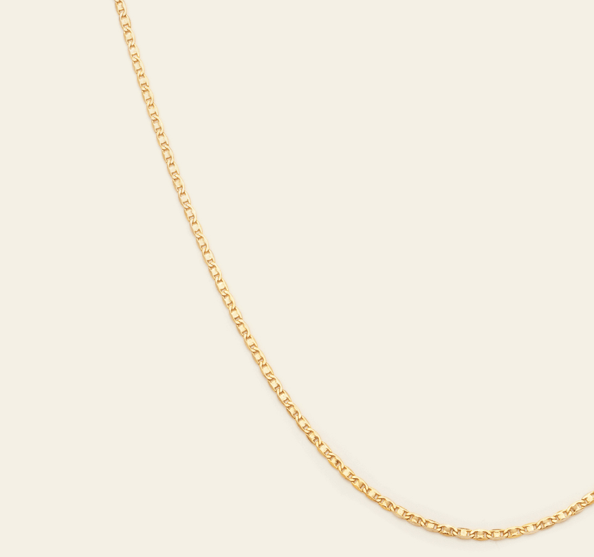 Golden Glow Chain - Gold Vermeil
