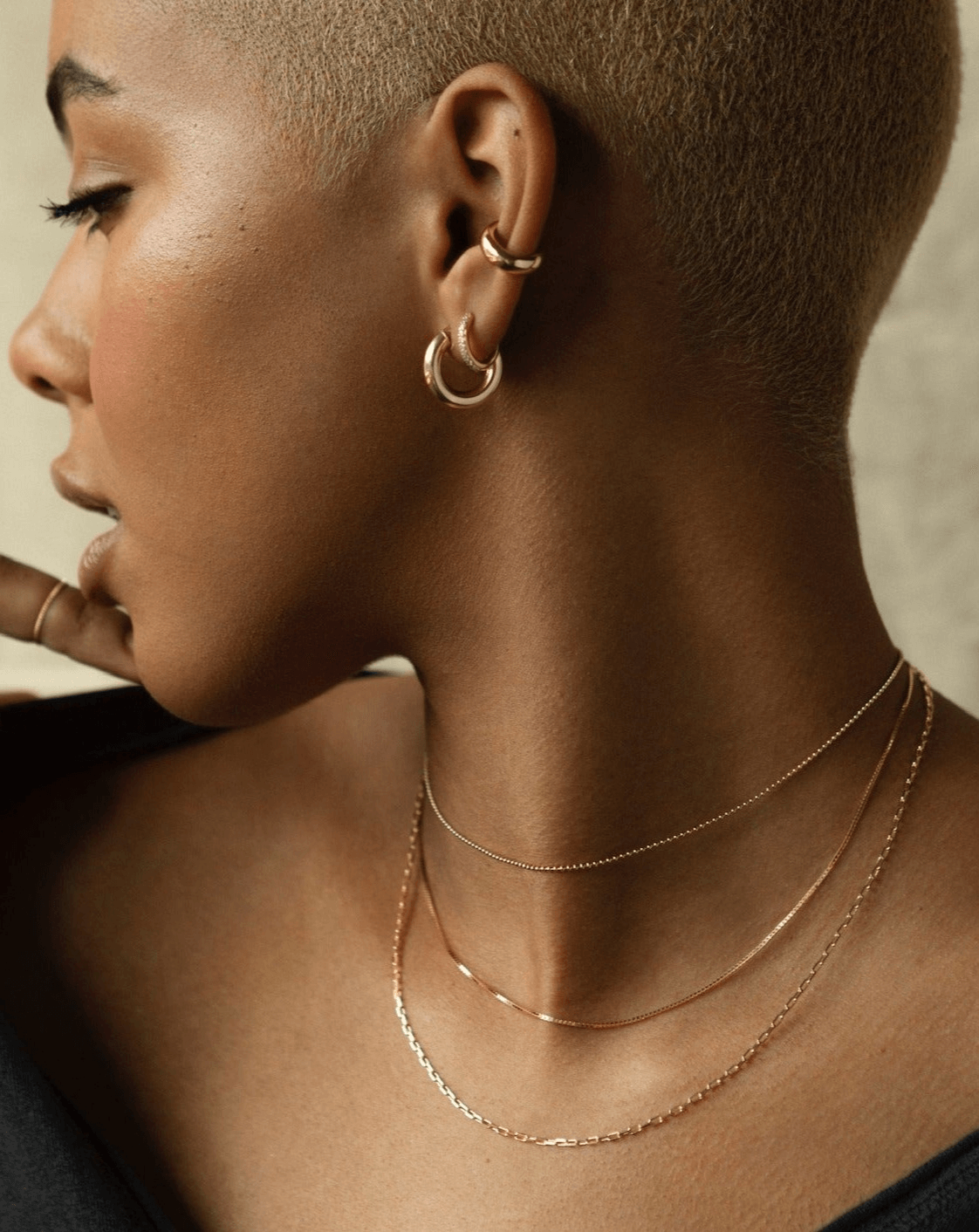 Delicate Staple Chain 10k Solid Gold | Products | Melanie Auld