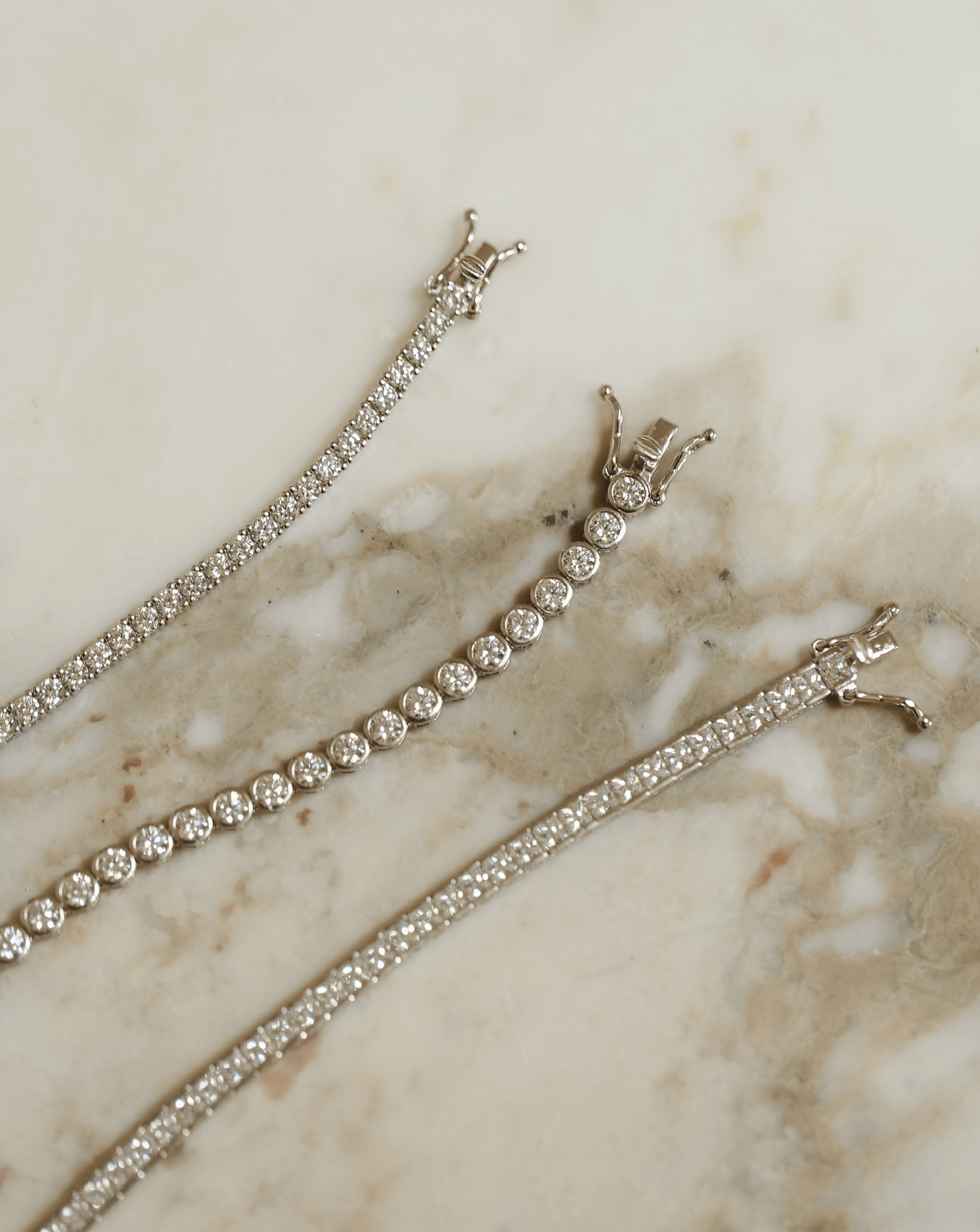 Prong Set Tennis Bracelet | Products | Melanie Auld Jewelry Prong Set Tennis Bracelet | Products | Melanie Auld Jewelry