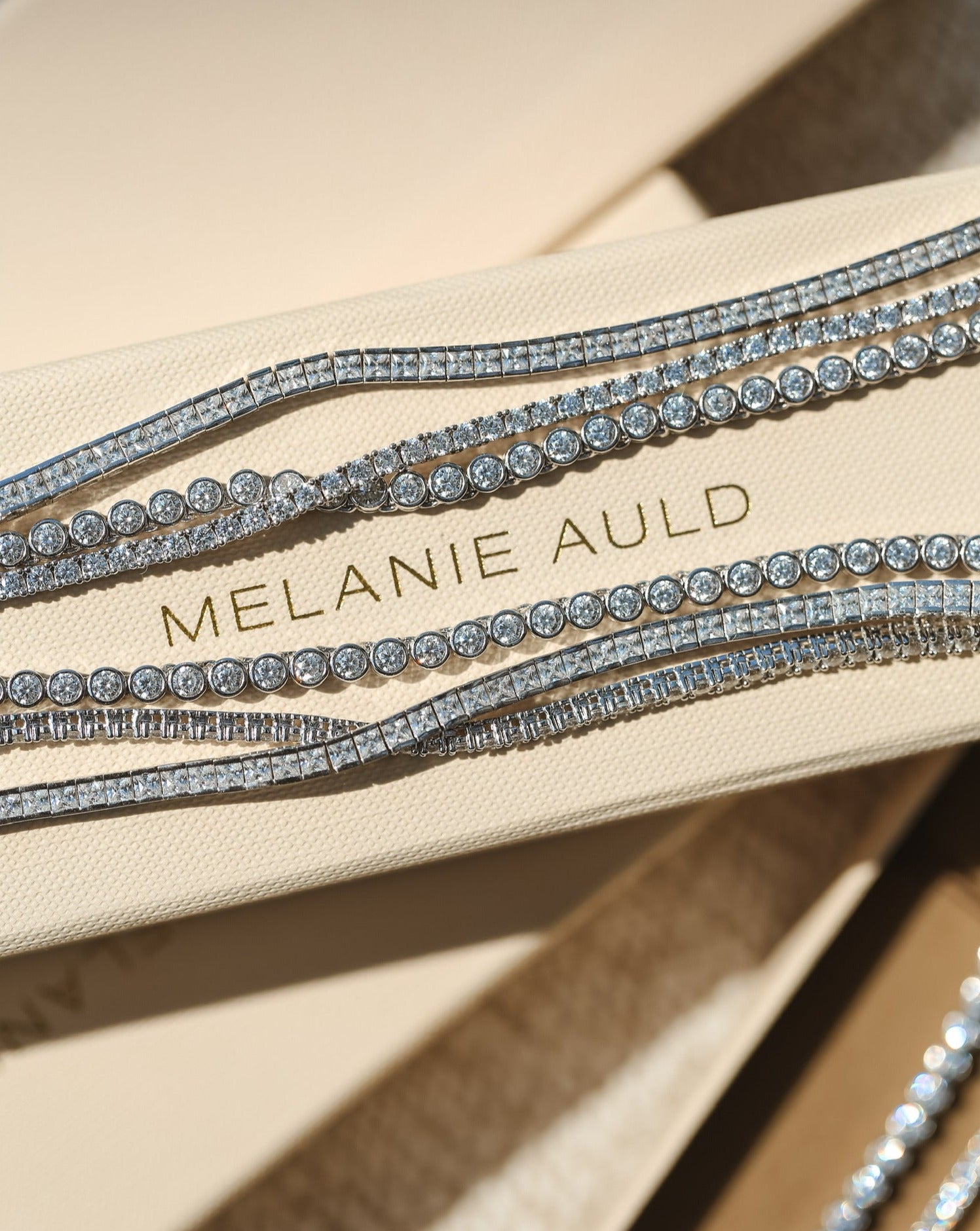 Bezel Set Tennis Bracelet | Products | Melanie Auld Jewelry