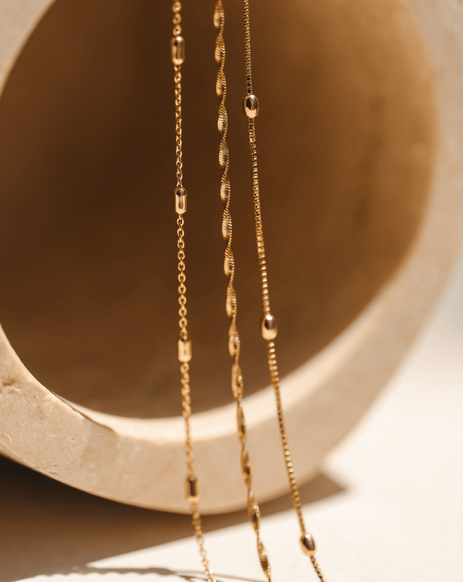 Singapore Chain Gold Vermeil | Products | Melanie Auld Jewelry