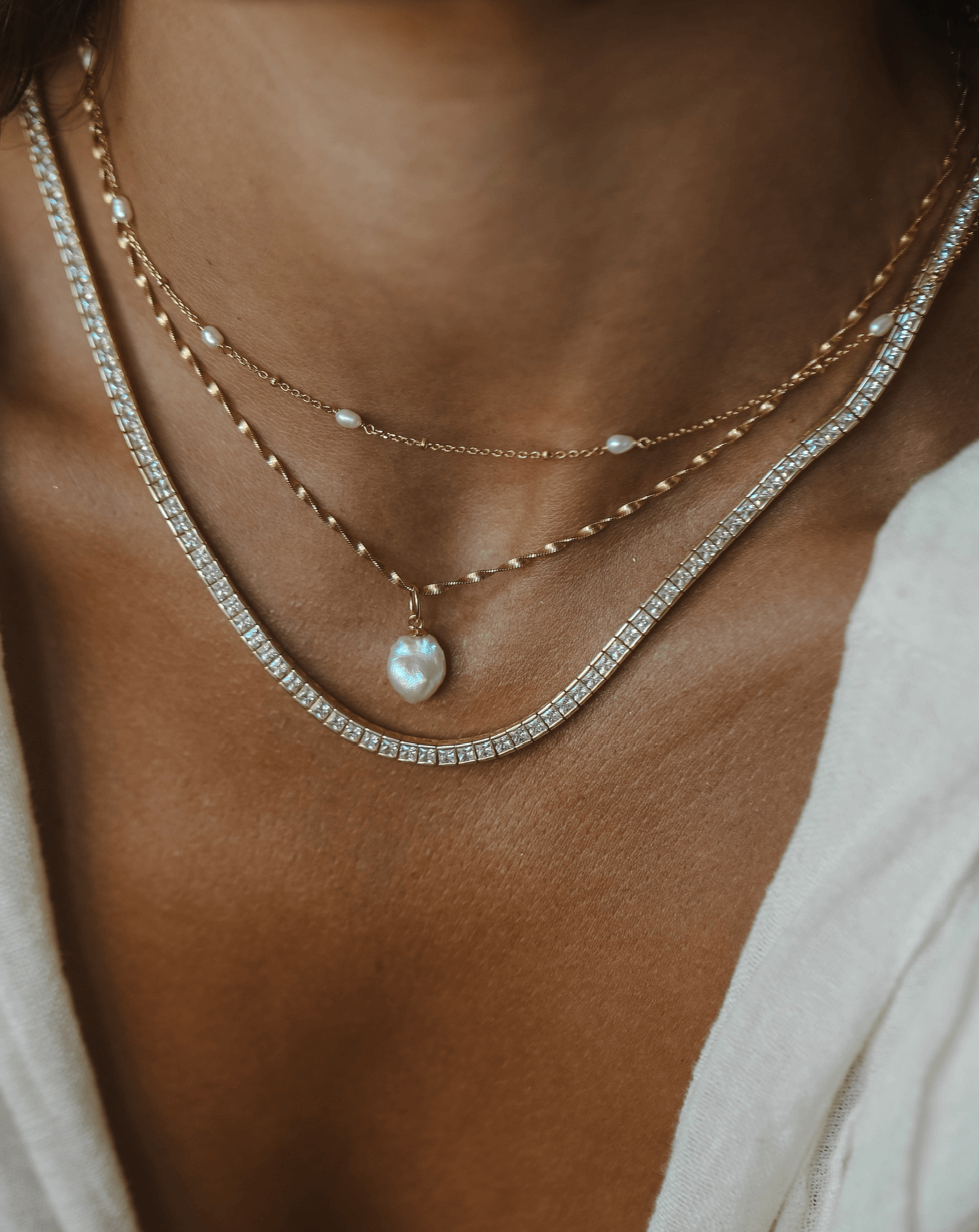 Perfect Pearl Necklace Set | Products | Melanie Auld Jewelry