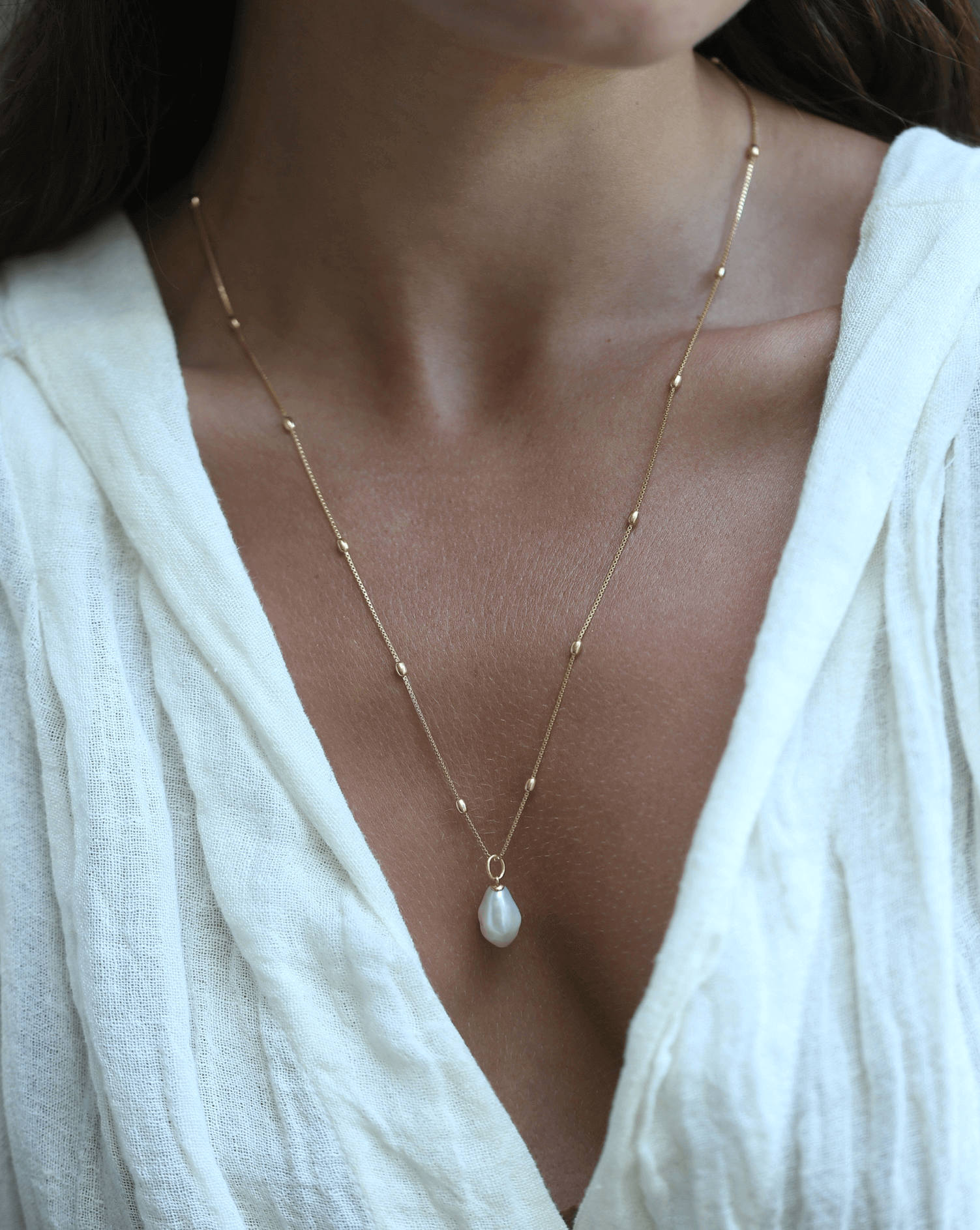 Luxe Pearl Necklace Set | Products | Melanie Auld Jewelry Luxe Pearl Necklace Set | Products | Melanie Auld Jewelry