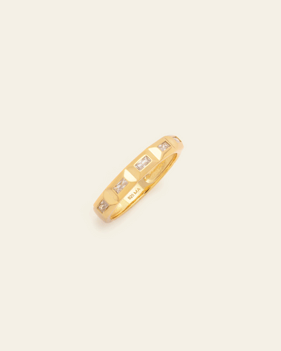 Inlay Ring - Gold Vermeil