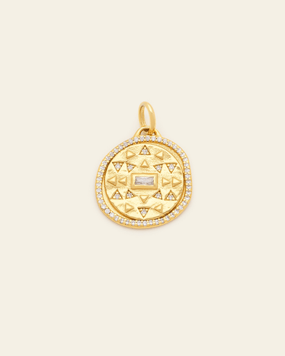 Karma Medallion - Gold Vermeil