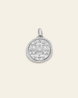 Karma Medallion - Sterling Silver