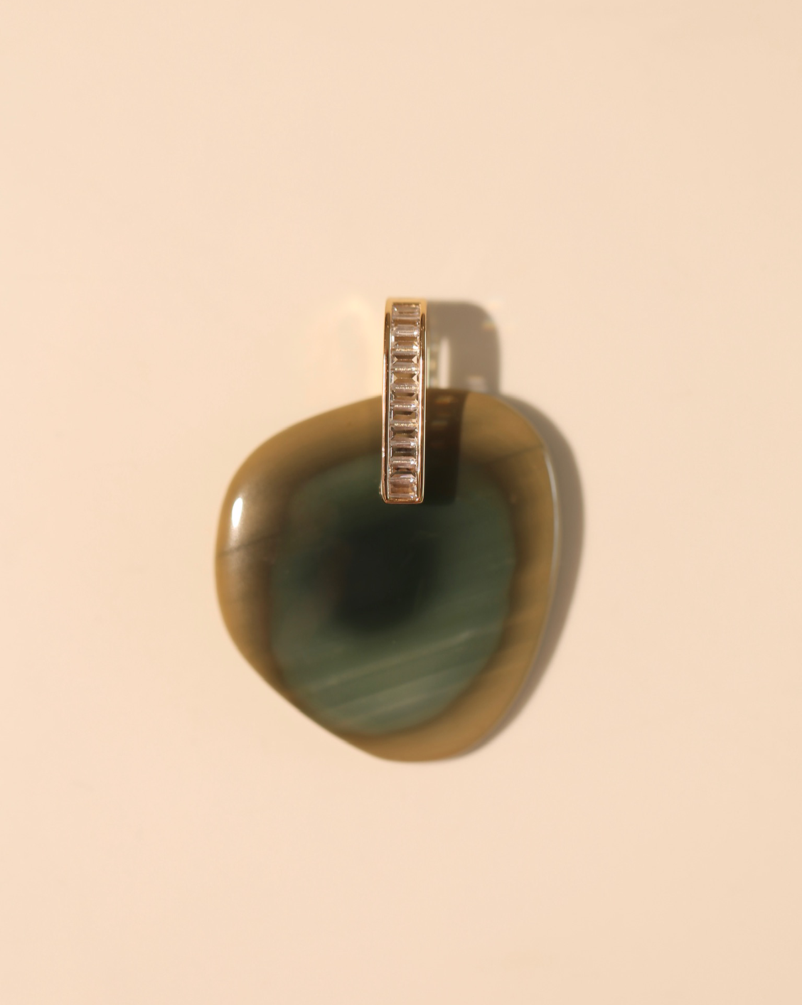 Luxe Stone Pendant - Imperial Jasper/ 4