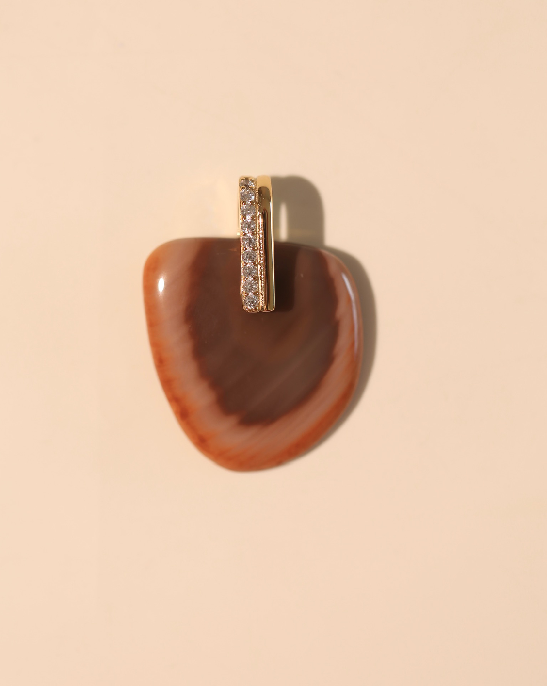 Luxe Stone Pendant - Imperial Jasper/ 1