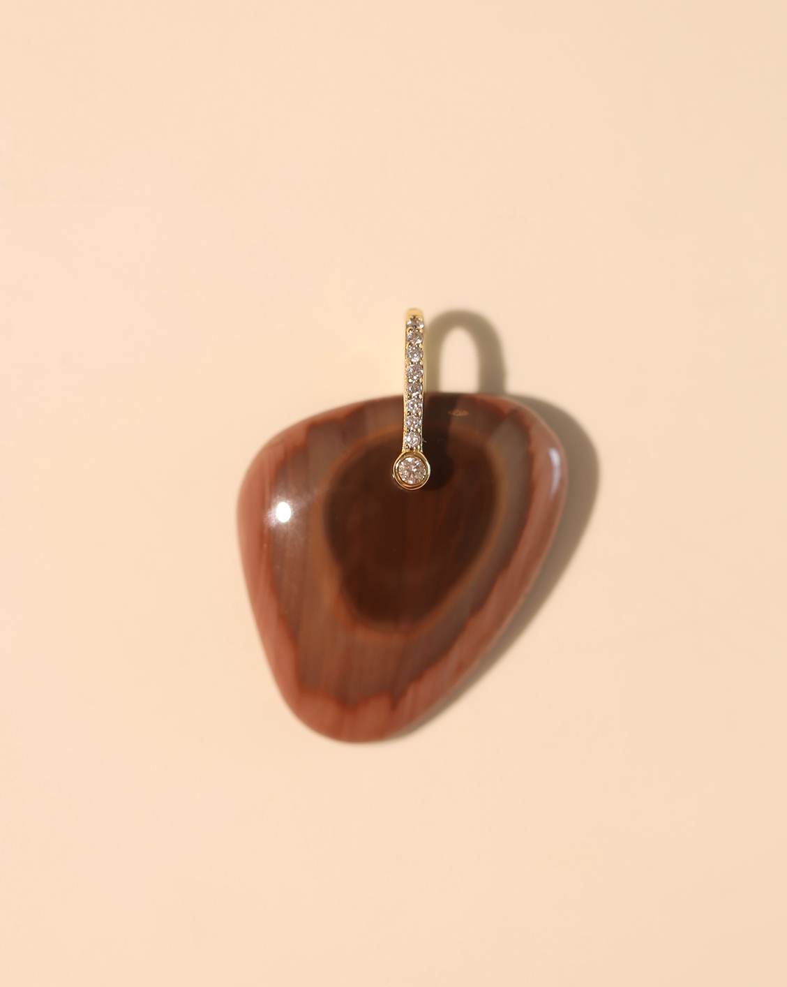 Luxe Stone Pendant - Imperial Jasper/ 5