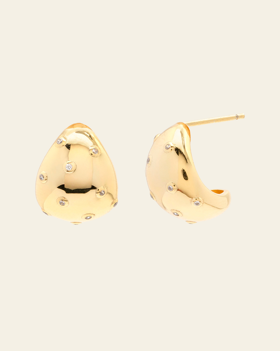 Naomi Earrings - Gold Vermeil