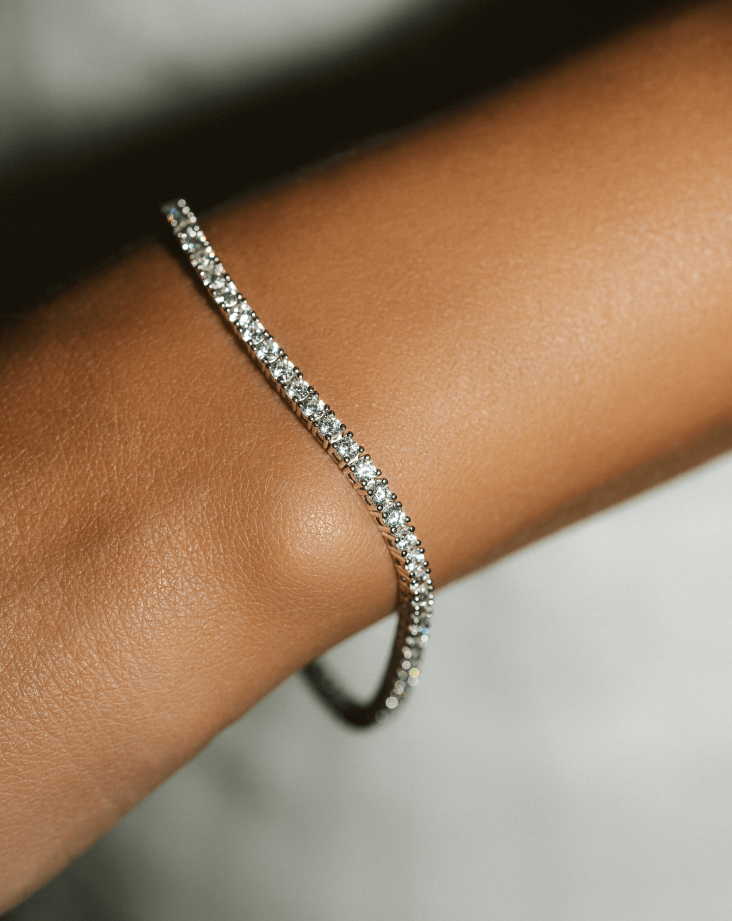 Prong Set Tennis Bracelet | Products | Melanie Auld Jewelry Prong Set Tennis Bracelet | Products | Melanie Auld Jewelry