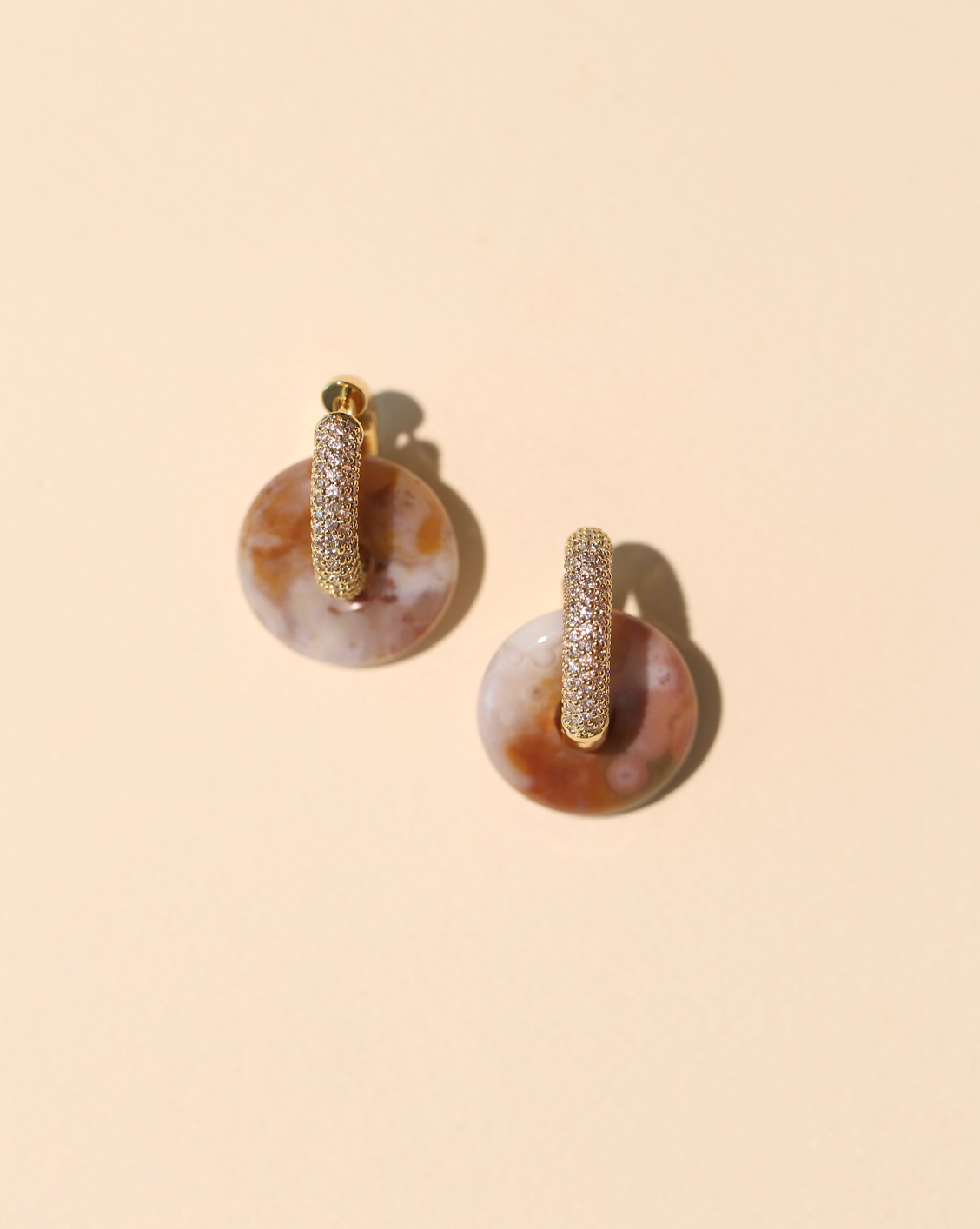OOAK Earring - Ocean Jasper #101