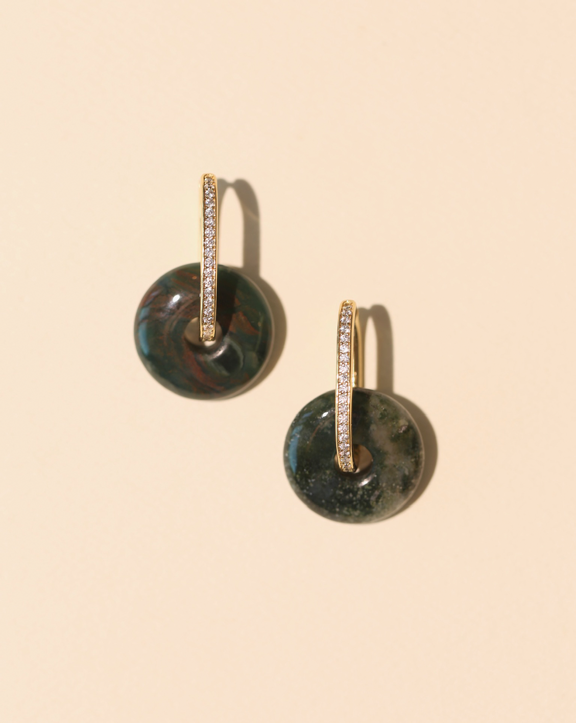 OOAK Earring - Ocean Jasper #102