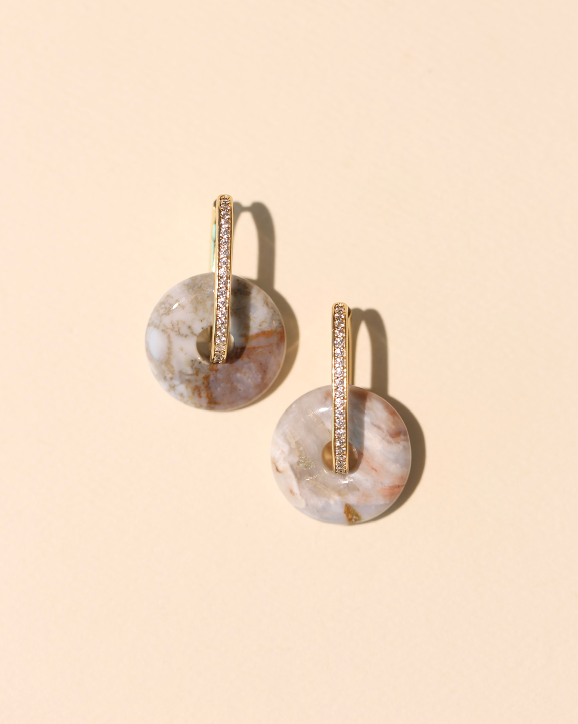 OOAK Earring - Ocean Jasper #105