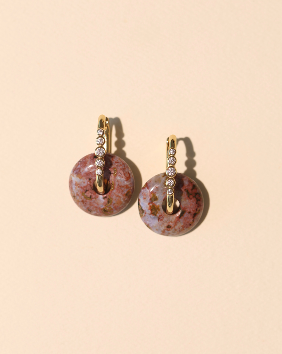 OOAK Earring - Ocean Jasper #82