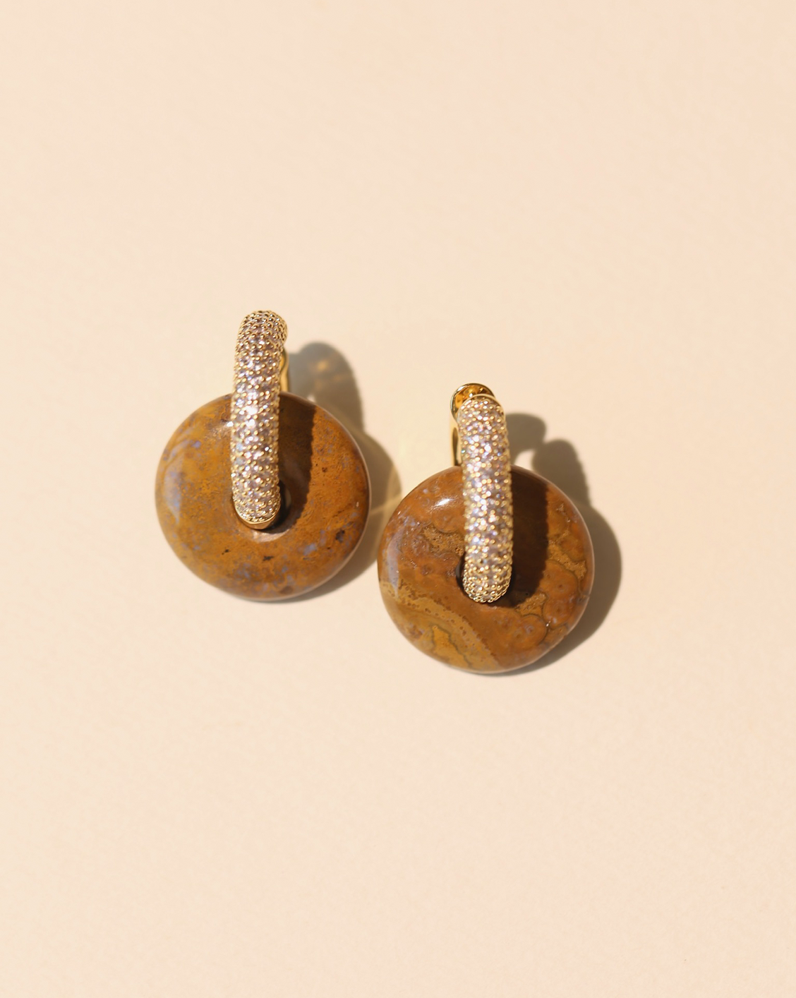 OOAK Earring - Ocean Jasper #83