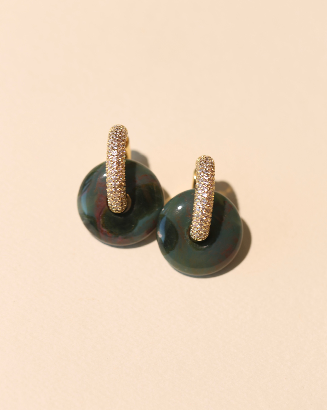 OOAK Earring - Ocean Jasper #86