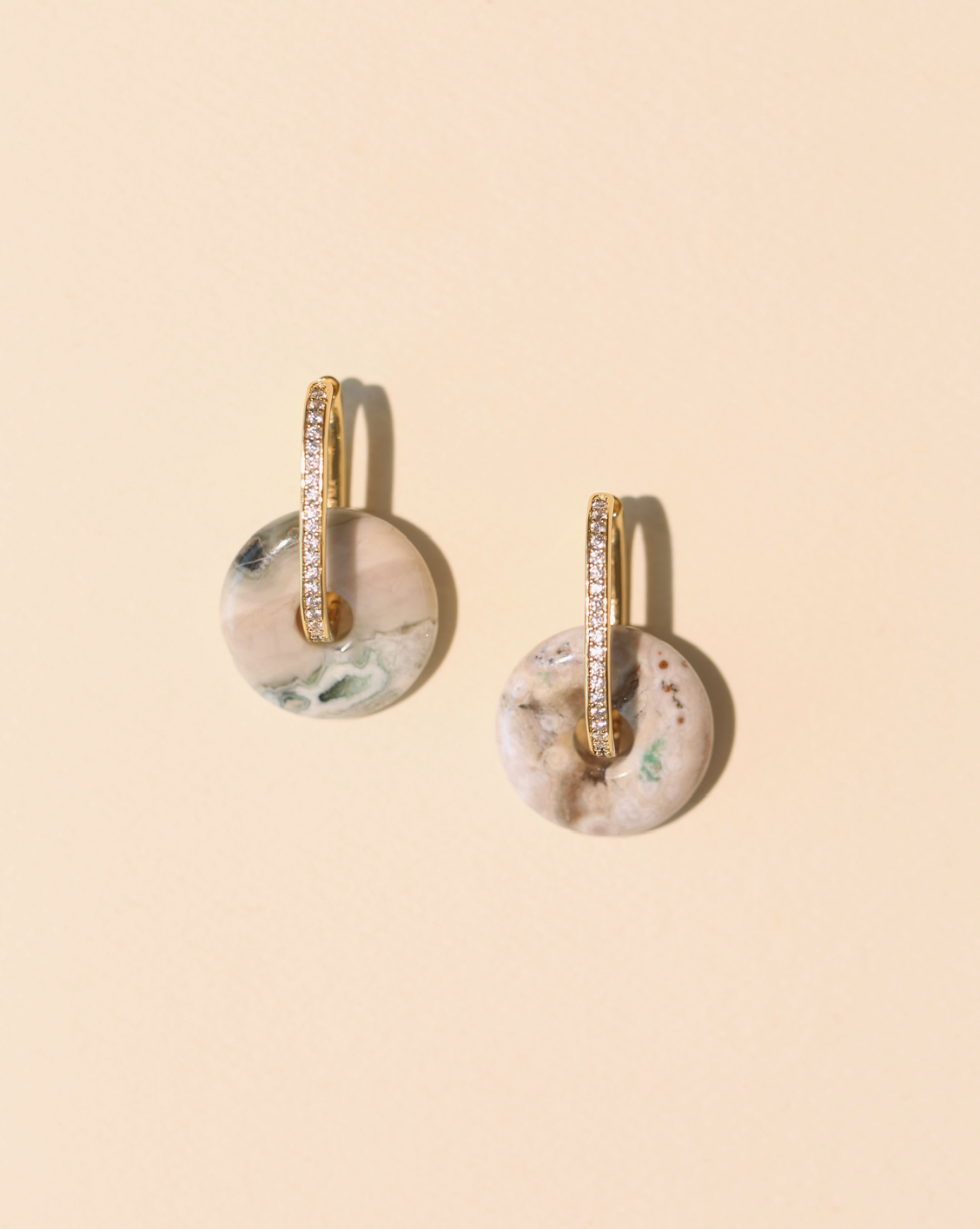 OOAK Earring - Ocean Jasper #87