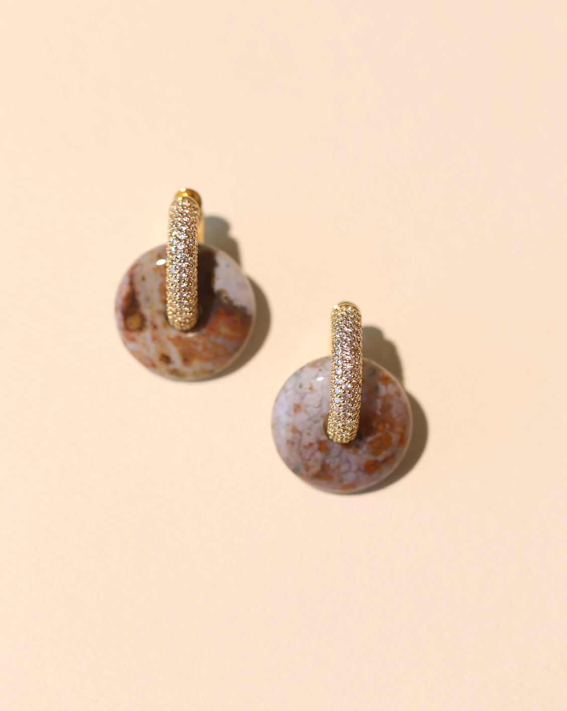 OOAK Earring - Ocean Jasper #89