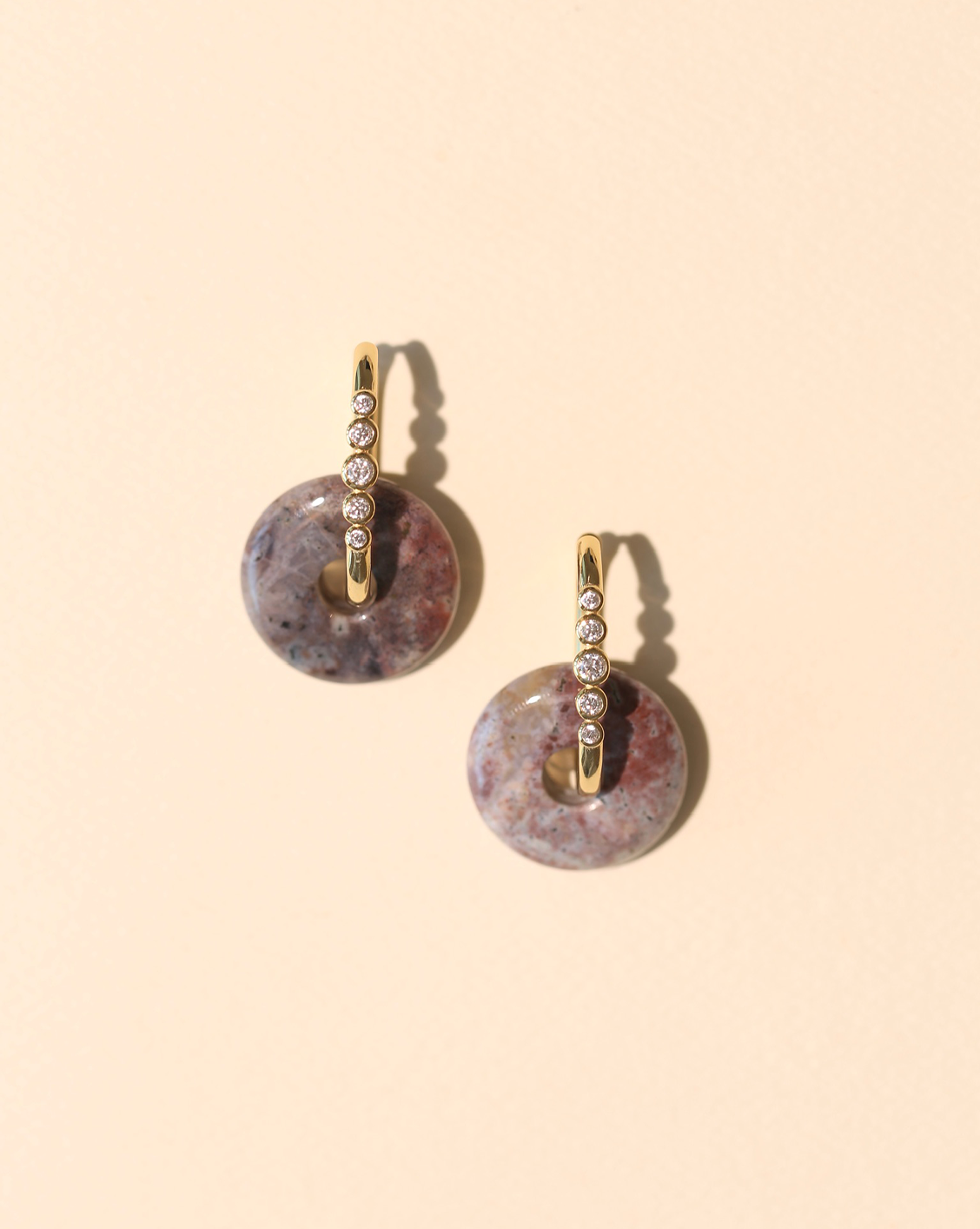 OOAK Earring - Ocean Jasper #94