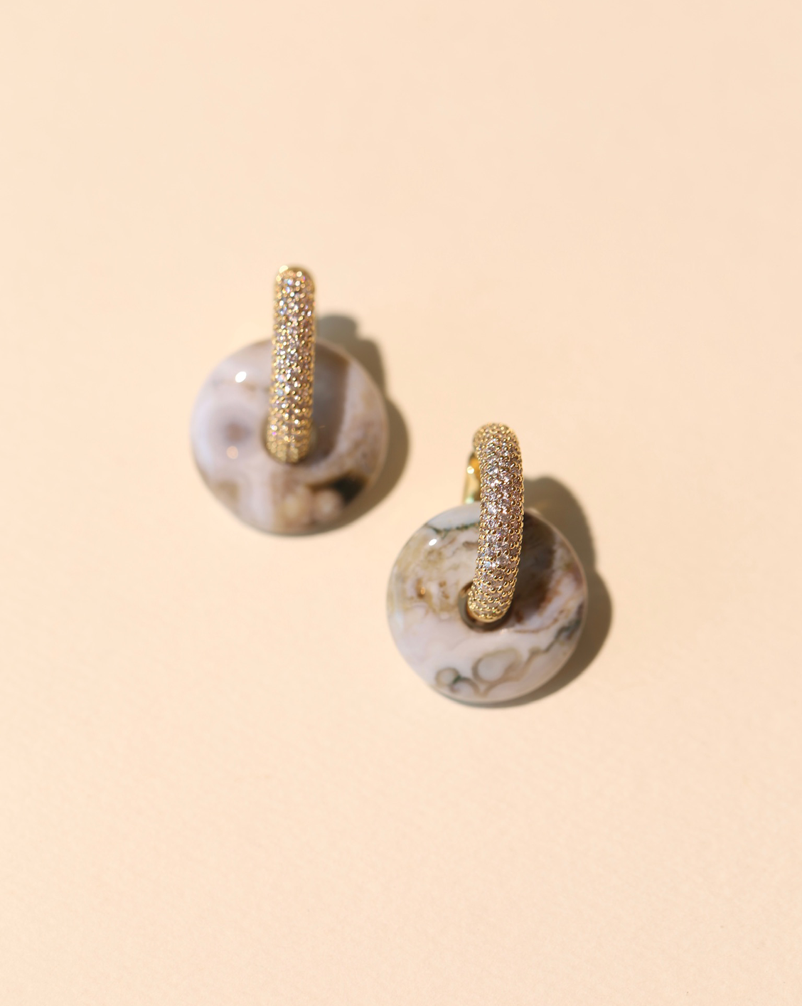 OOAK Earring - Ocean Jasper #95