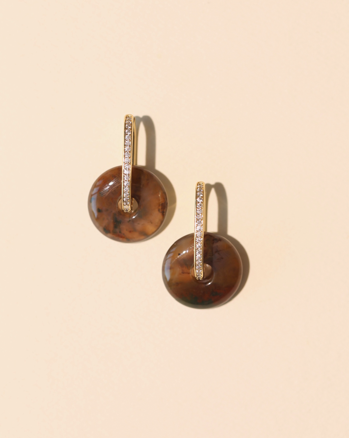 OOAK Earring - Ocean Jasper #96