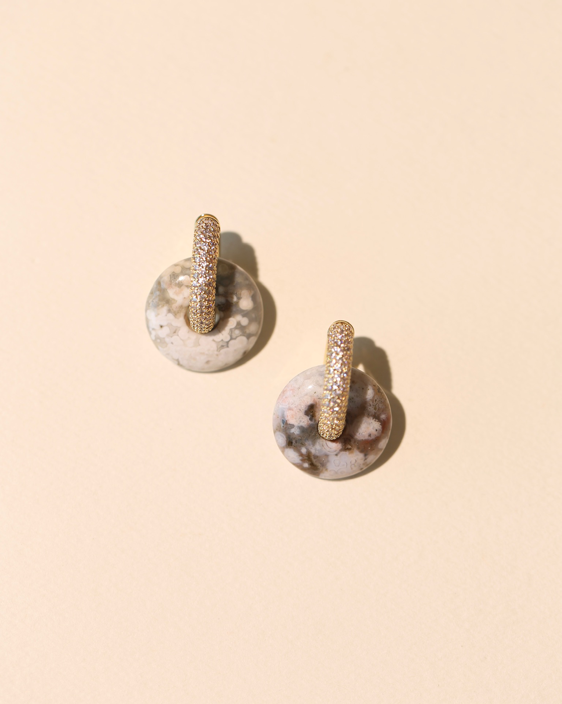 OOAK Earring - Ocean Jasper #98